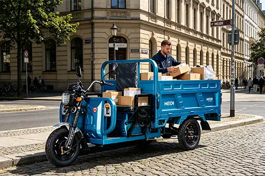 China Manufacturer Hot Sale Electric Cargo Tricycle Truck for Global Markets